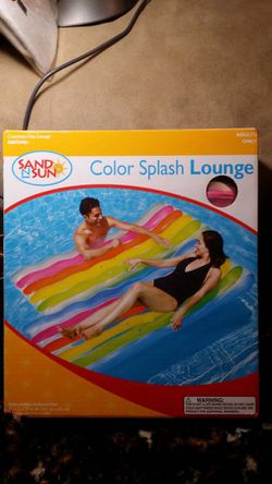 Sand N Sun Inflatable Pool Lounge Raft
