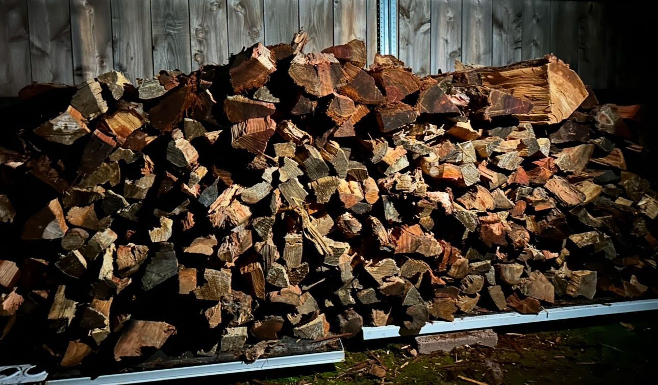 Dry Split Almond Mix Firewood!!!Ready Too Burn Seasoned Wood!!!