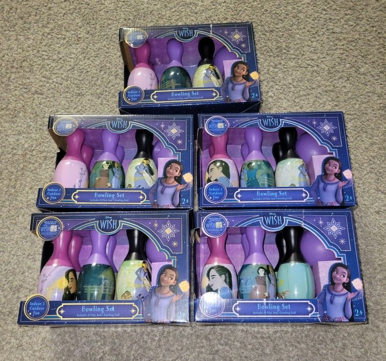 Disney Princess Bowling Set $10 Each