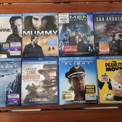 Assorted Blu Ray DVDs