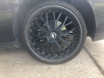 Black 22’ rims for challenger charger or Camaro