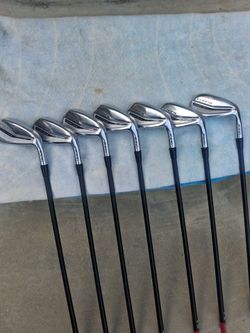 Cobra forged tech x golf clubs read below