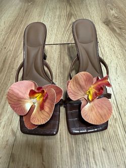 Brown heels