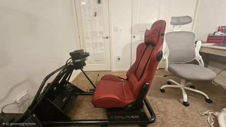 MOZA R5 with SRP-Lite Pedals and Cockpit