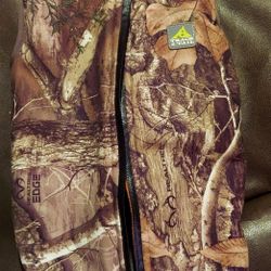 Track & Tail - XL Full Zip Reversible Fleece Lined Dog Coat - Realtree Edge Camo