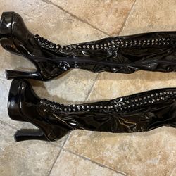 Thigh High Platform Boots 