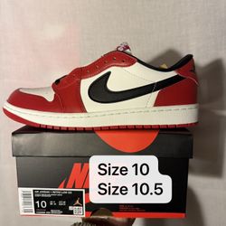 Air Jordan 1 low Chicago mens size 10 size 10.5