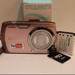 Casio Exilim EX-S8 12.1 Mega Pixels Pink Digital Camera