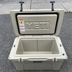 Yeti Tundra 45 Cooler Desert Sand Color