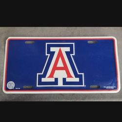 U Of A Throw Or Licence Plate Cover