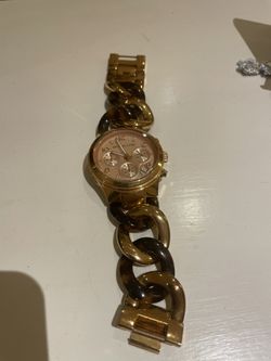 Michael Kors Rose Gold Braided Womens Watch