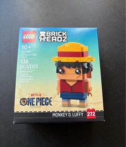 LEGO 40799 BrickHeadz One Piece Monkey D. Luffy Figure