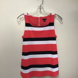 Women’s ANN TAYLOR 100% polyester sleeveless top… Size-XS Petite