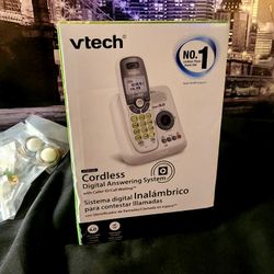Vtech Wireless Landline House / Office Pwireless Landline HOUSE / OFFICE Phone with Base and  Answering Machine 