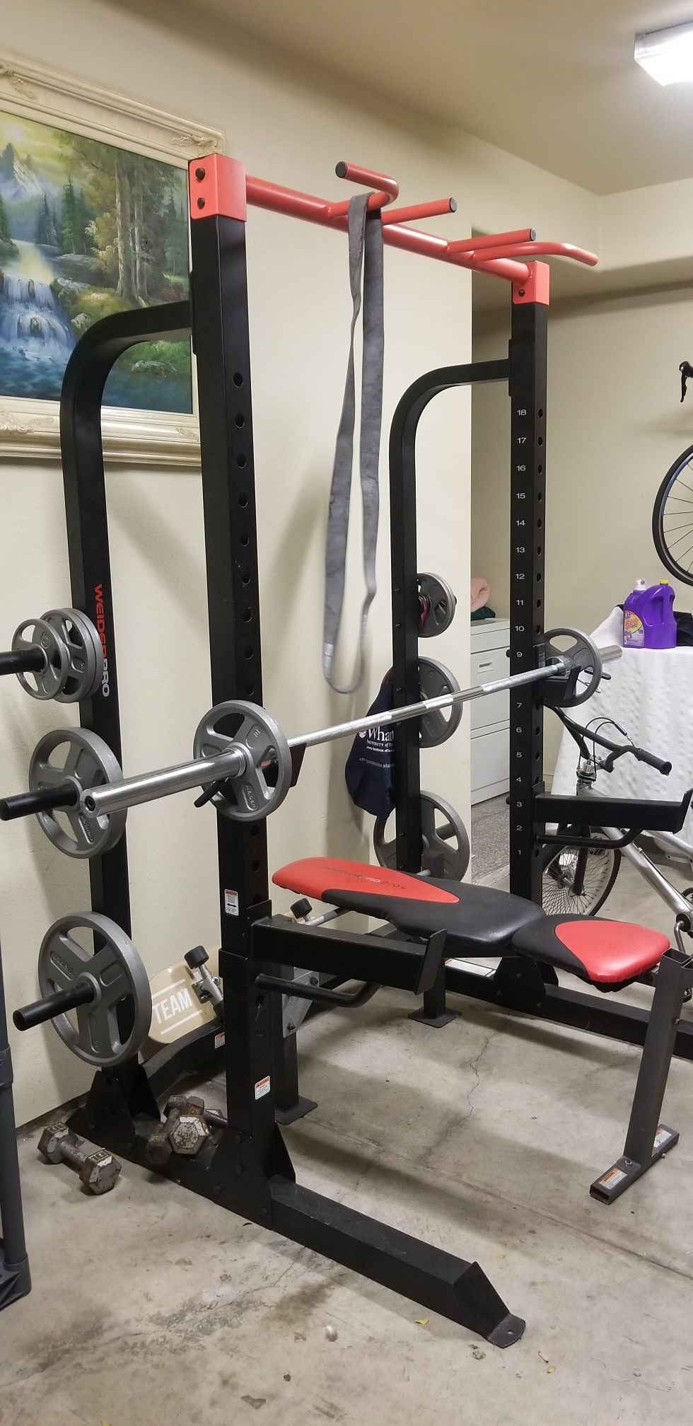 Weider Pro 7500 Power Half Rack for Sale in Paramount CA OfferUp