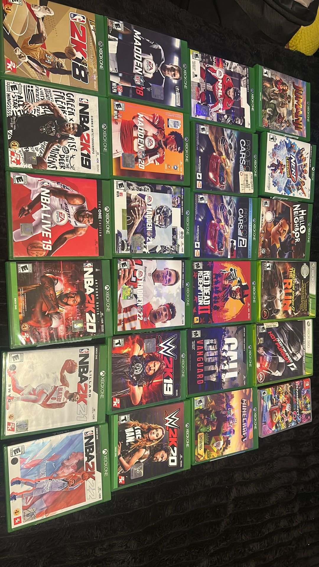 Xbox 360/ 1 Games/ One Nintendo Game