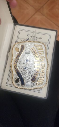 Dallas Cowboy Belt buckle