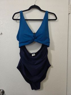 New Blue swimming suit size XL