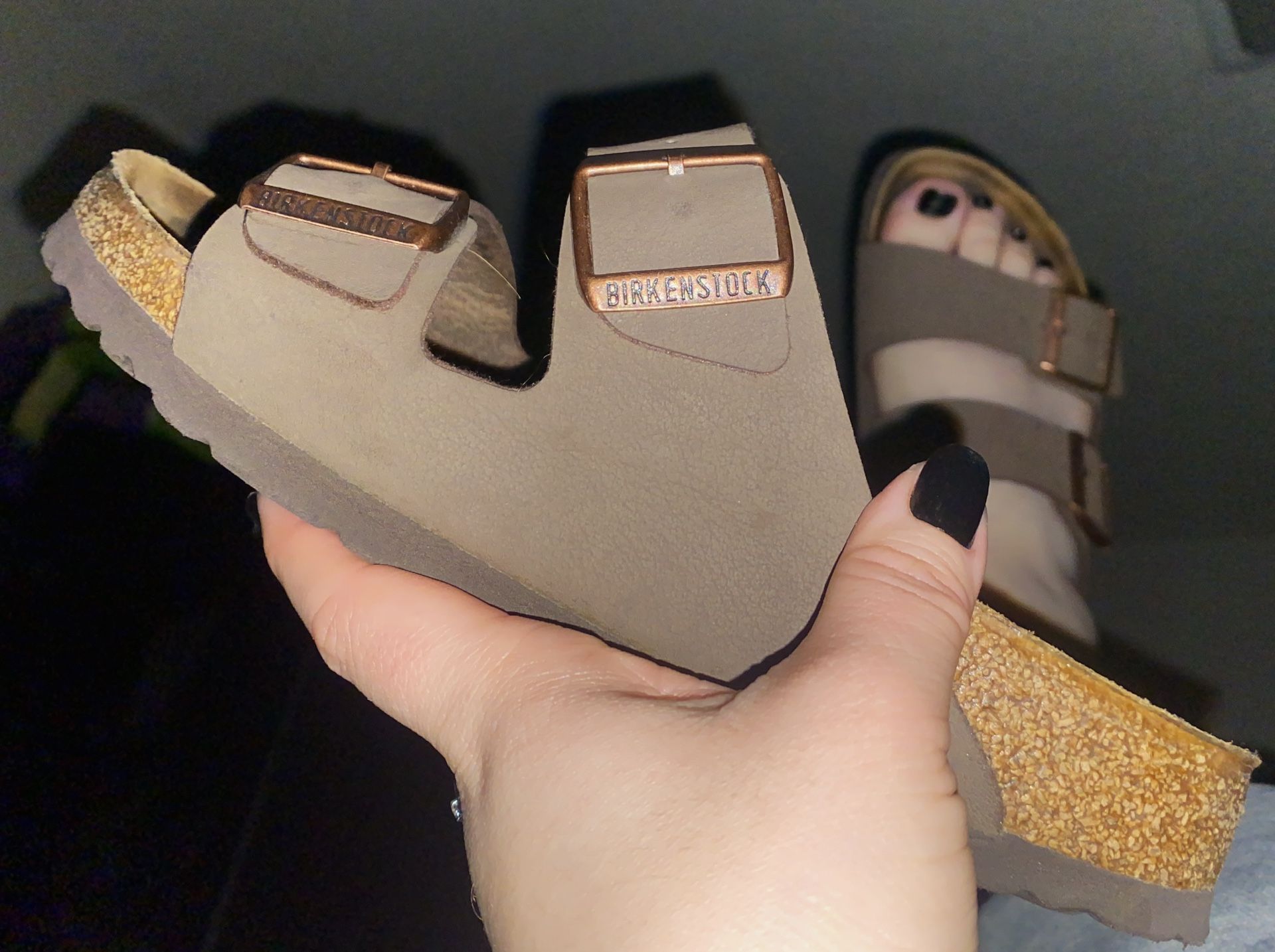 used womens BIRKENSTOCK sandals 7