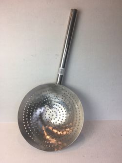 Large industrial strainer fat skimmer colander etc.