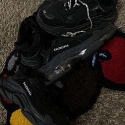 Two pairs of Balenciaga Triple S (SIZE 43&44) 9.5&10