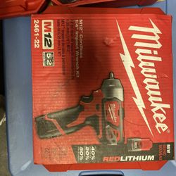 Milwaukee impact 1/4 never use