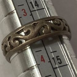Vintage Sterling Silver Ring Size 3 1/2