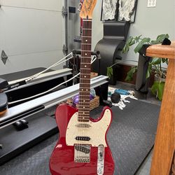 2014 Fender Nashville Telecaster Made in Mexico  Ruby Red/Pearl