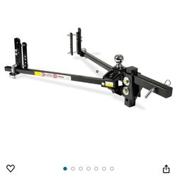 Equal-i-zer 4-point Sway Control Hitch, 90-00-0600, 6,000 Lbs Trailer Weight Rating, 600 Lbs Tongue Weight Rating, Weight Distribution Kit Includes St