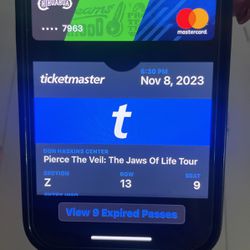 2 Pierce The Veil Tickets For Nov 8 Show In El Paso, Tickets. 
