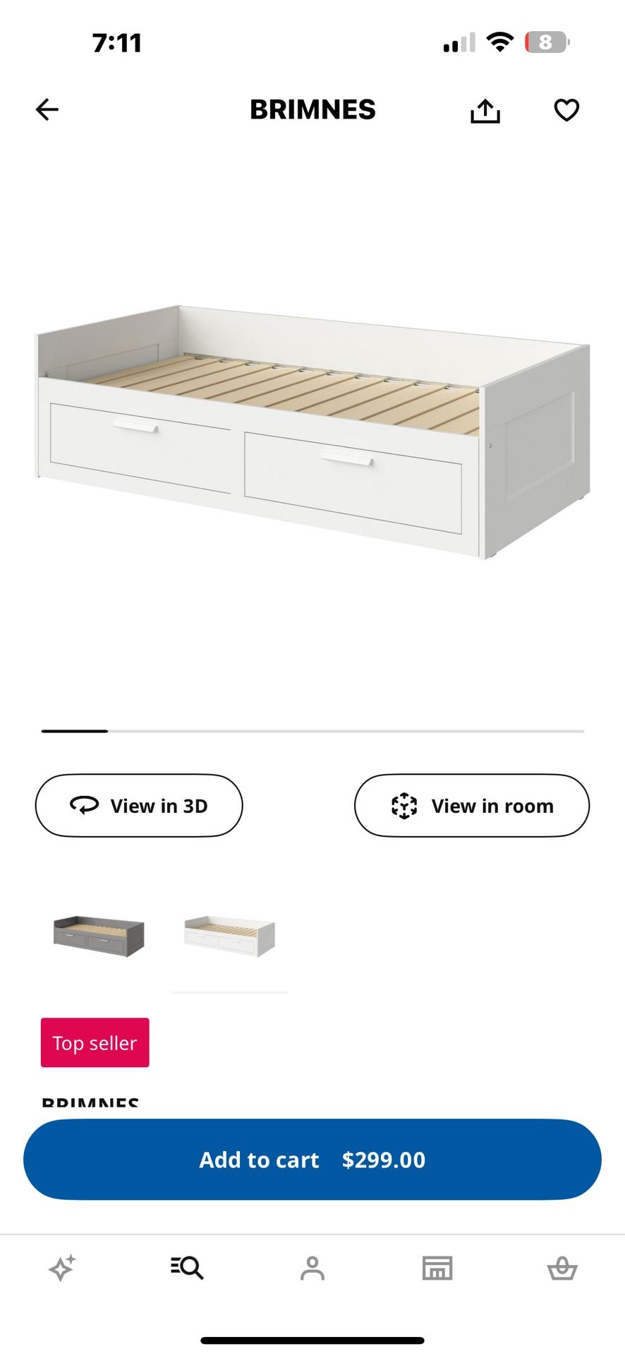 Twin Bed 
