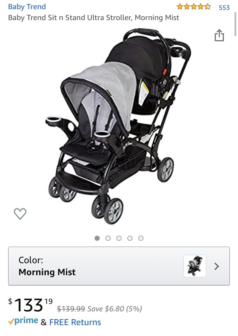 BRAND NEW in BOX, Double stroller