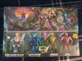 MOTU Origins – Diabolical Snake Invasion 4-Pack (Brand New & Sealed)