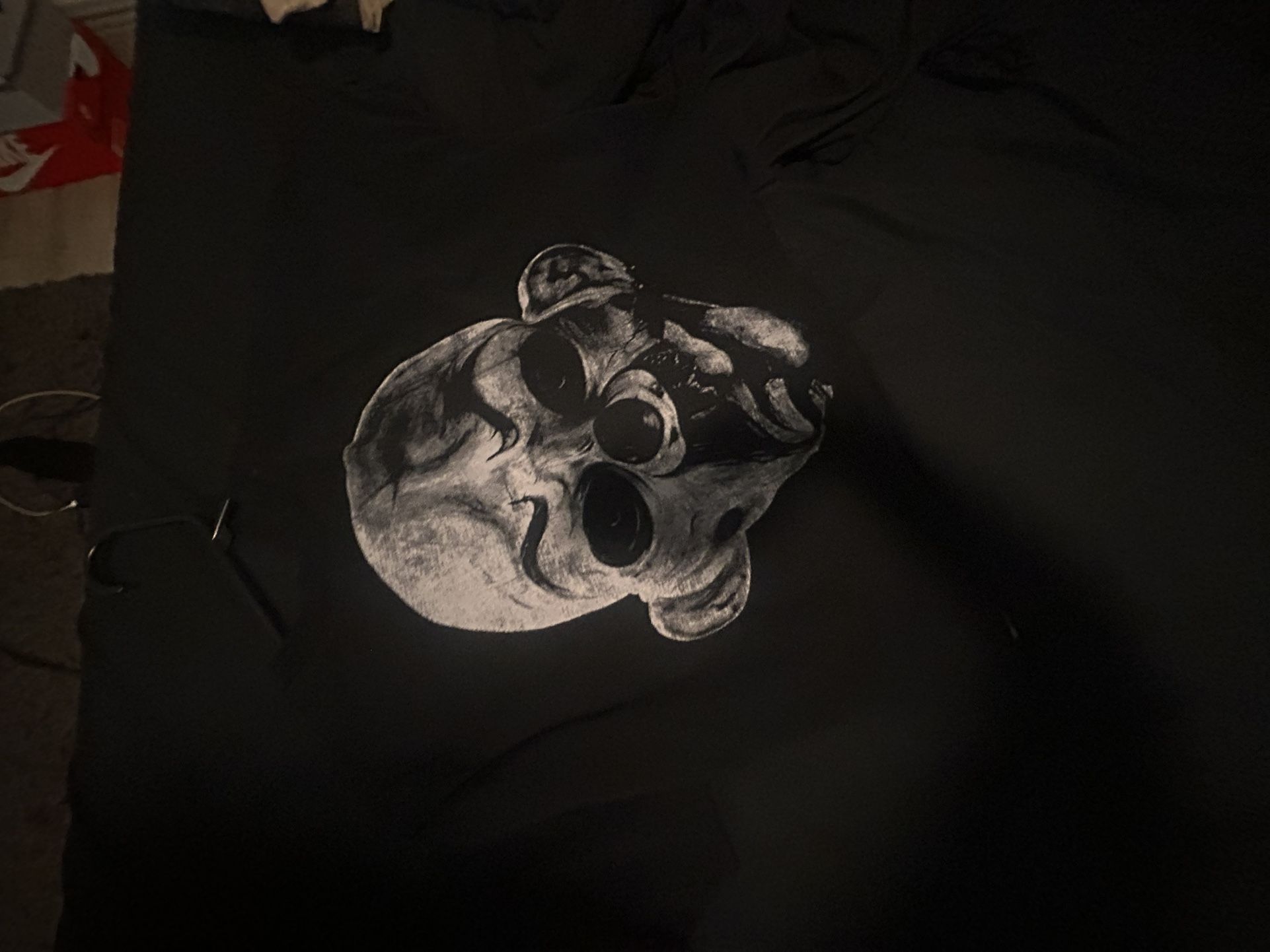 “Why So Serious” Cropped Black Graphic Tee