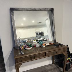 Table And Mirror