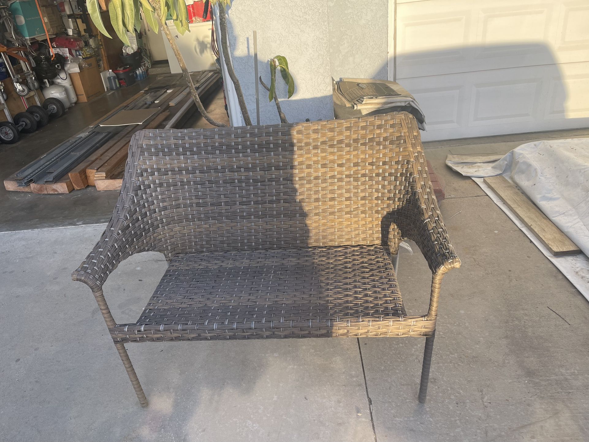 Wicker Loveseat$60