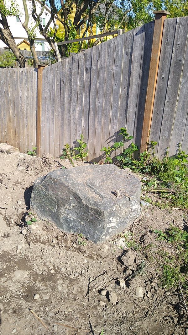 Free landscaping rocks if you can move them they are big