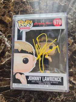 Cobra Kai Johnny Lawrence William Zabka Autographed Signed Funko POP #970
