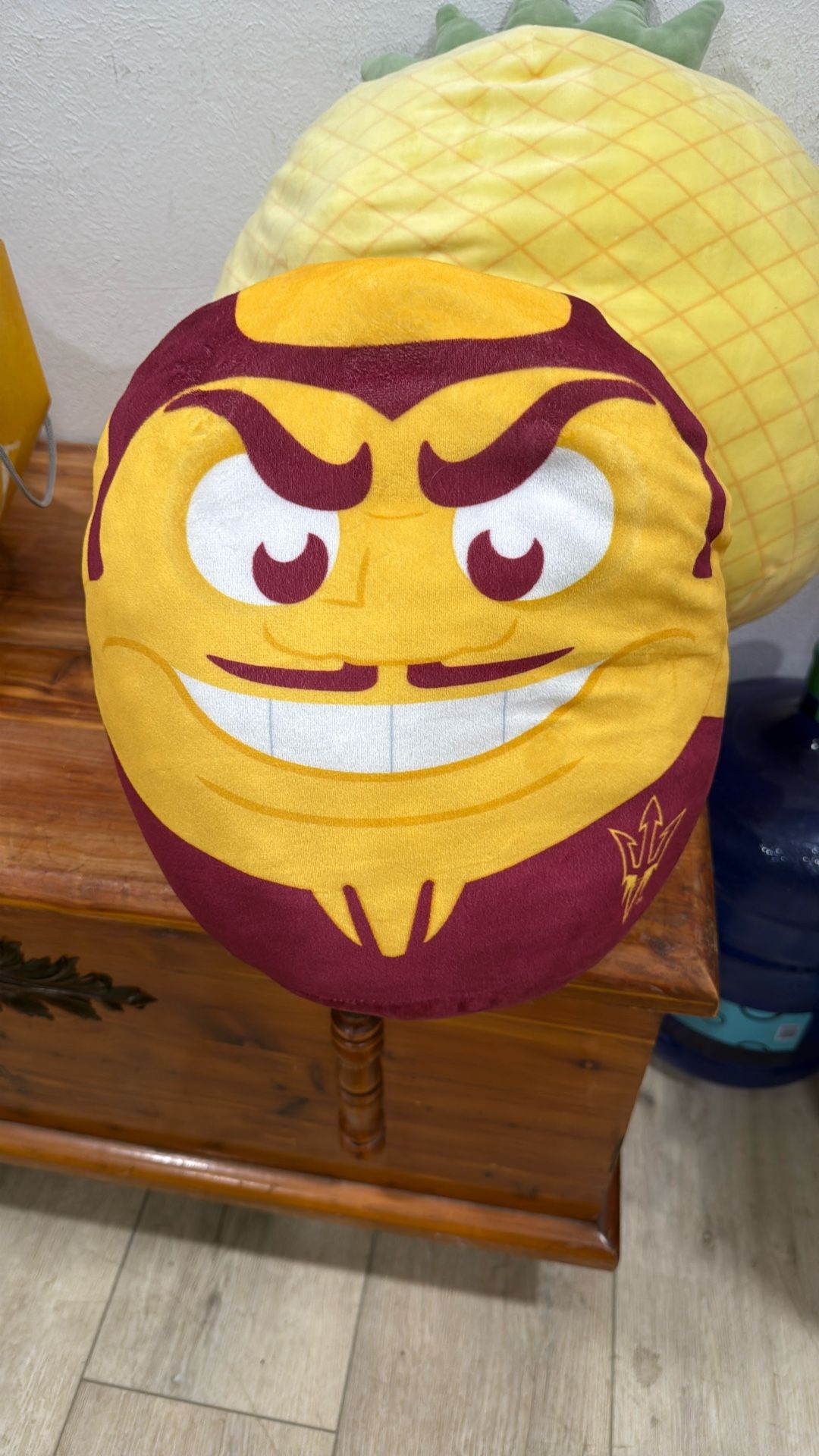 NCAA Arizona State Sun Devils Plushie Mascot Pillow