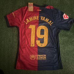 Barcelona  × Travis Scott Jersey Lamine Yamal