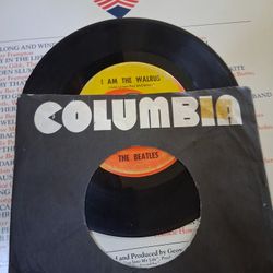 The Beatles  45 Capitols Records I'm The Walrus Hello Goo Bye