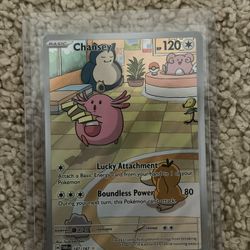Pokemon Twilight Masquerade Chansey IR