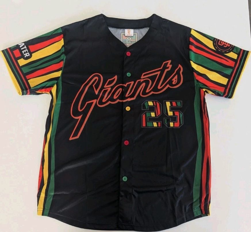 San Francisco Giants Jersey XL (Black Heritage)