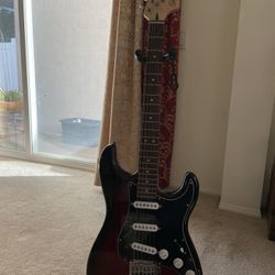 Electric Guitar Fender Squire Stratocaster Antique Burst
