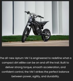 Electric Dirt Bike