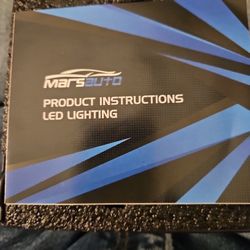 Mars LED headlight Bulbs NIB
