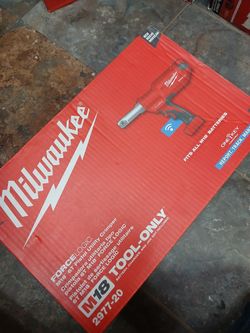 Milwaukee New FORCELOGIC Pistol Utility Crimper 18 One Key 