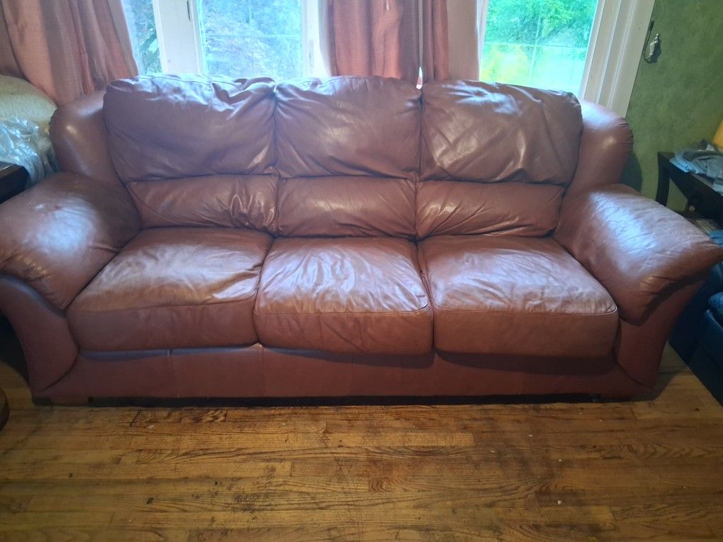 Leather Couch