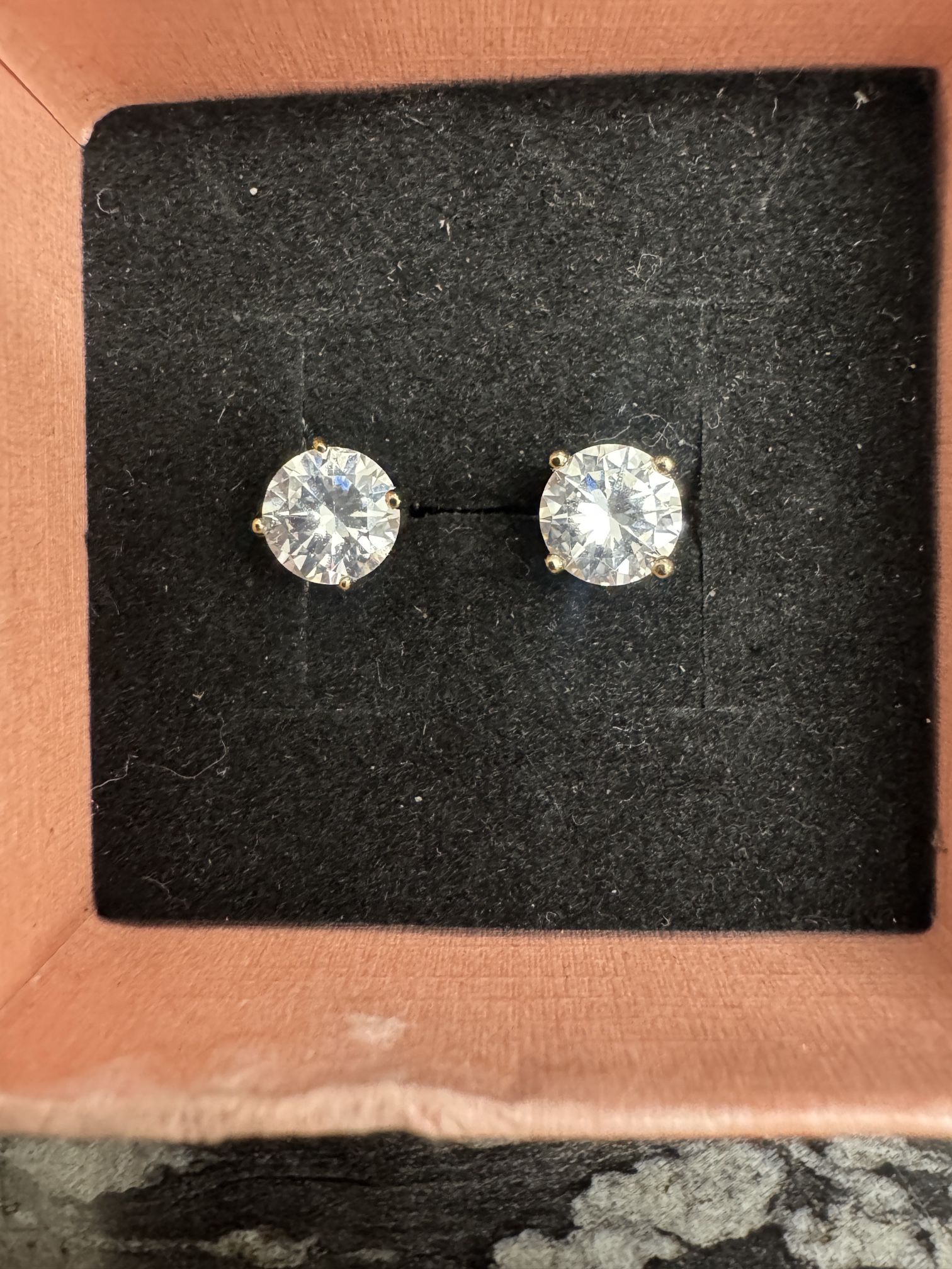 Moissanite Studs