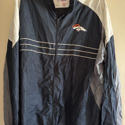 Denver Broncos Windbreaker Jacket Used